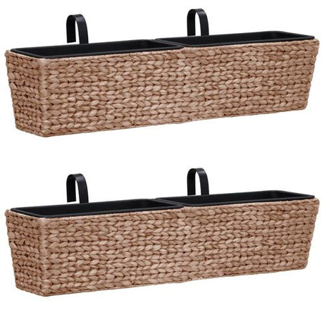 vidaXL Garden Planters 2 pcs Water Hyacinth vidaXL