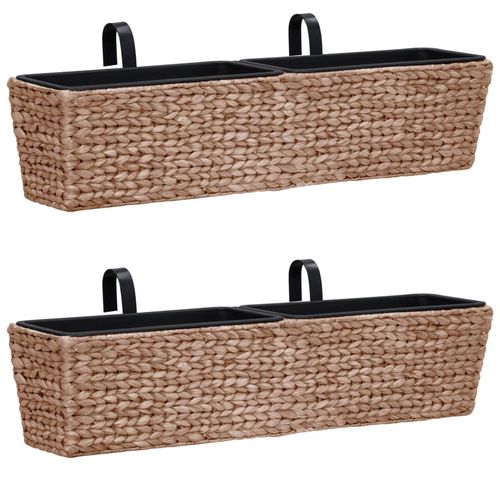 vidaXL Garden Planters 2 pcs Water Hyacinth vidaXL