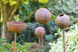 Rustic Garden Sculpture Bundle with Various Sizes and Designs for Outdoor Decor
