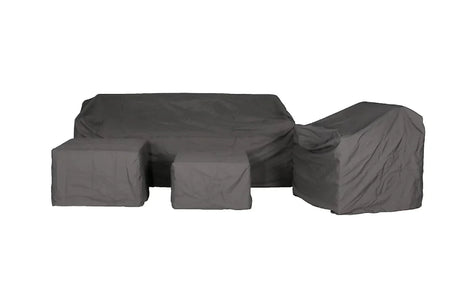 MINT Outdoor Garden Sofa Set Cover in Grey for Weather Protection and Durability