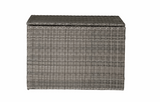MINT Outdoor Garden Sofa Set Storage Box in Woven Grey for Outdoor Organisation