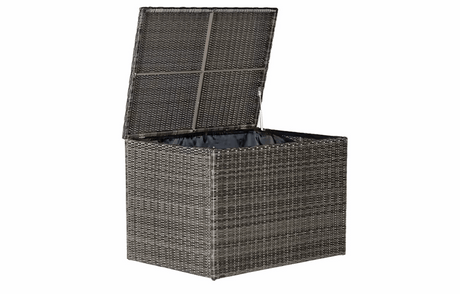 MINT Outdoor Garden Sofa Set Storage Box with a Hinged Lid for Outdoor Accessories