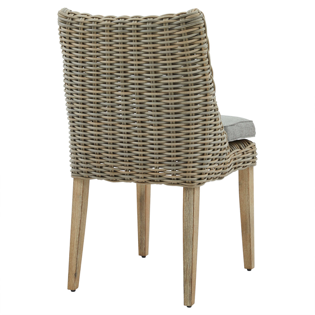 Amalfi Collection Outdoor Round Dining Chair Shades 4 Seasons