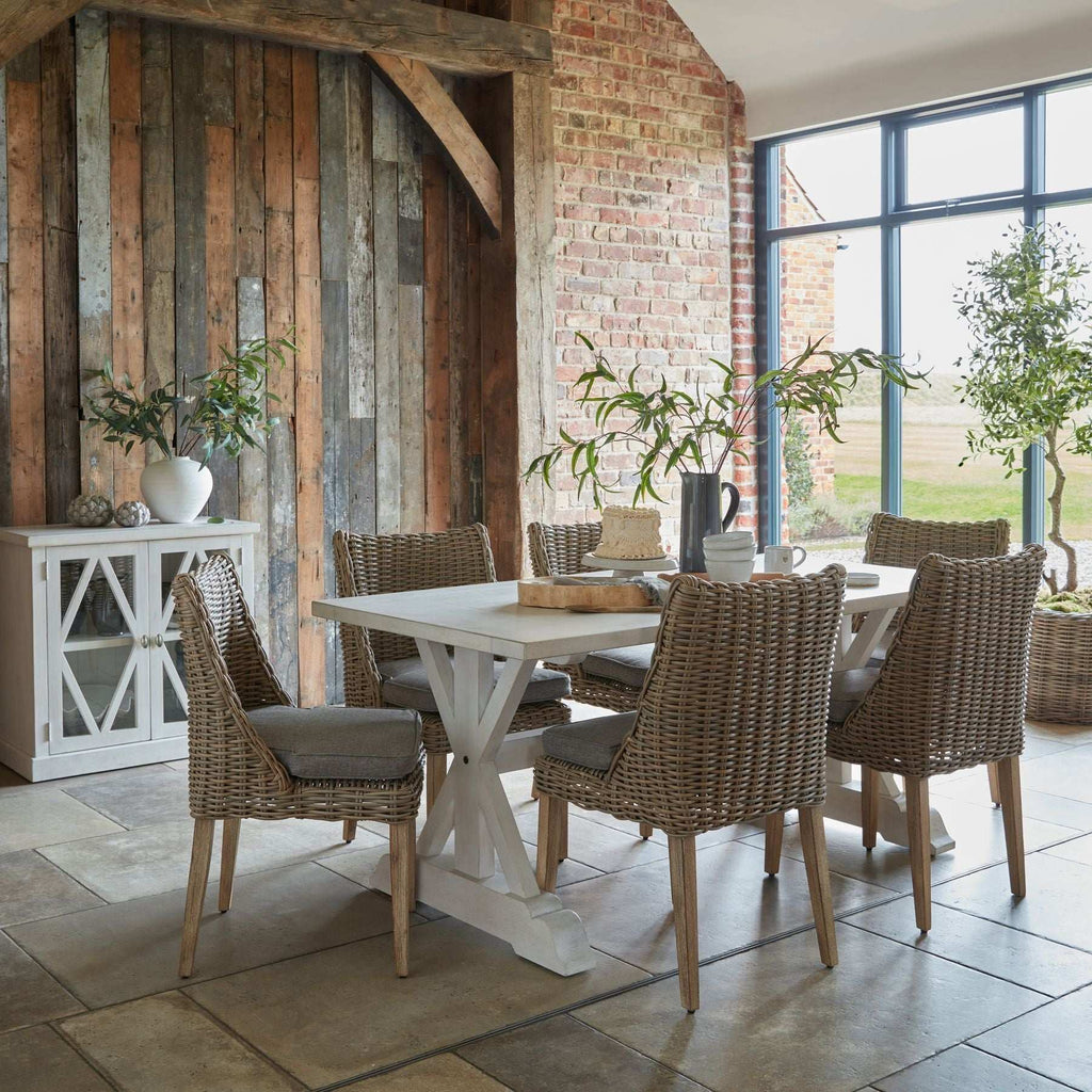 Amalfi Collection Outdoor Round Dining Chair Shades 4 Seasons
