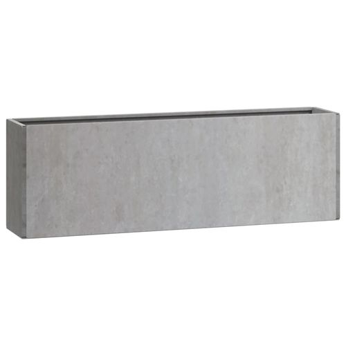 vidaXL Wall Planters 2 pcs Rusty Corten Steel 53x10x17 cm vidaXL