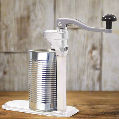 Canned Food Can Opener Silver 70cm Aluminum and Stainless Steel vidaXL