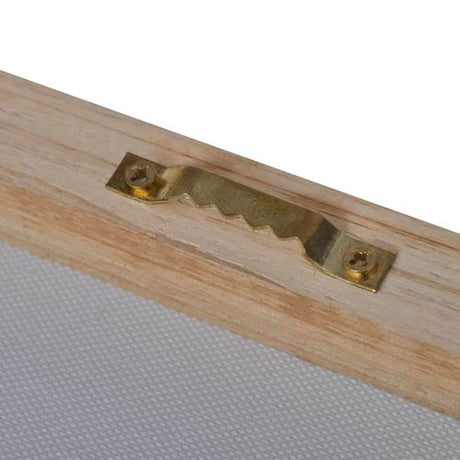 Canvas Wall Print Set Sand Beach with Palm Tree 200 x 100 cm vidaXL