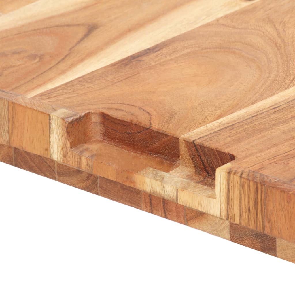 vidaXL Chopping Board 40x30x4 cm Solid Acacia Wood vidaXL