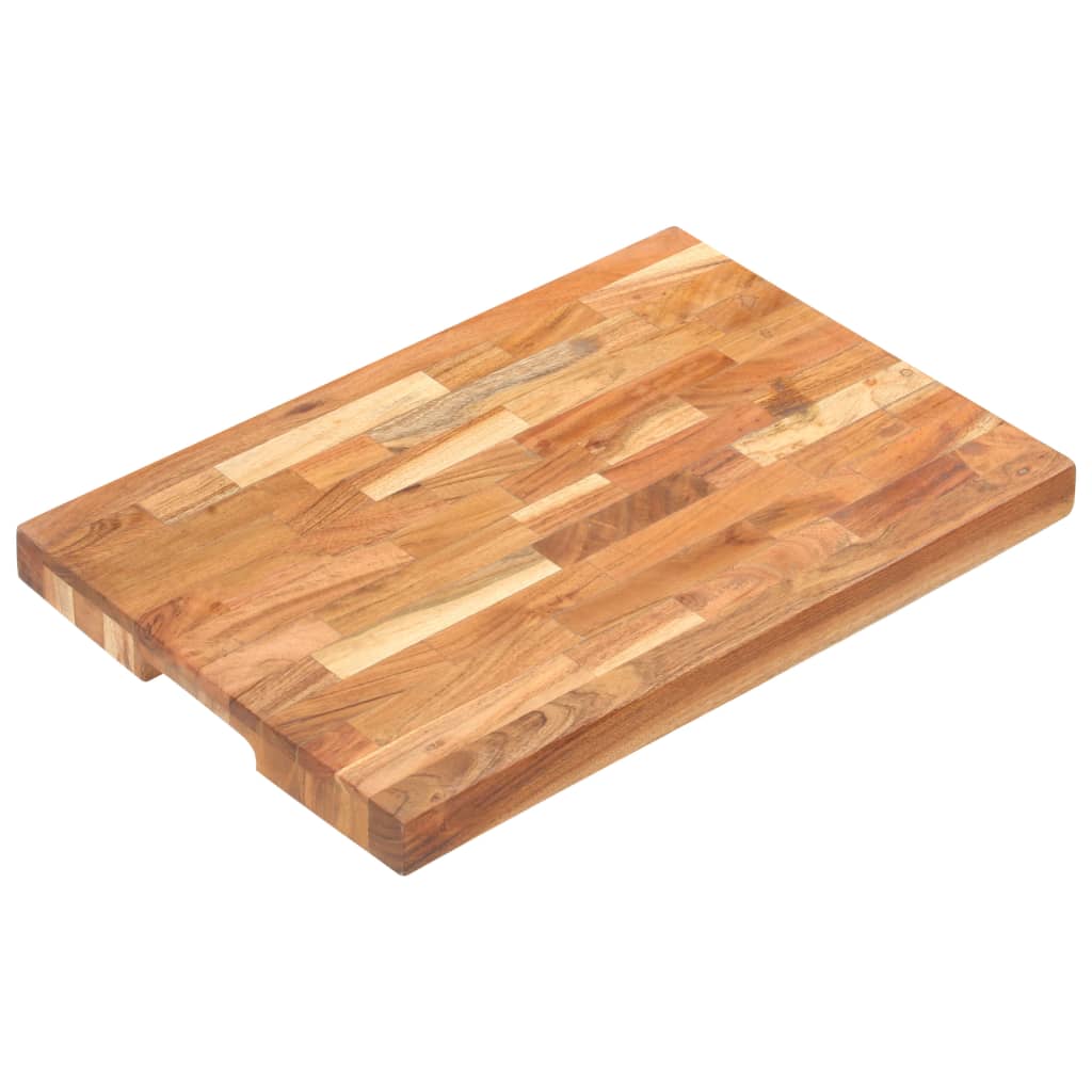vidaXL Chopping Board 40x30x4 cm Solid Acacia Wood vidaXL