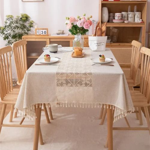 Stylish Geometric Table Covers - Waterproof & Stain Resistant - Tablecloth N/A