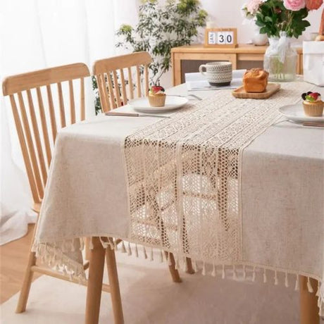 Stylish Geometric Table Covers - Waterproof & Stain Resistant - Tablecloth N/A