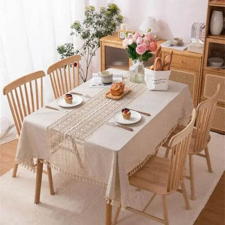 Stylish Geometric Table Covers - Waterproof & Stain Resistant - Tablecloth N/A