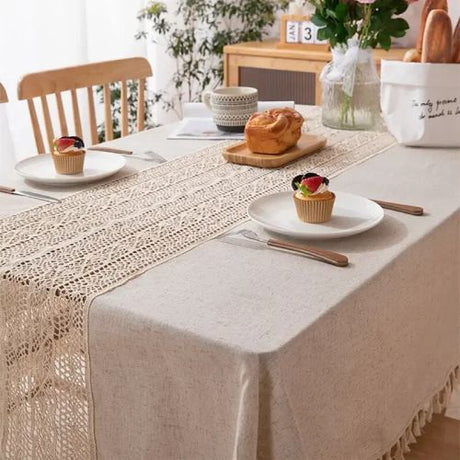 Stylish Geometric Table Covers - Waterproof & Stain Resistant - Tablecloth N/A