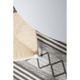 Orsina Geometric Rug with Modern Patterns in Beige and Grey Colours for Stylish Interiors