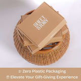 Sheet Story eco-friendly packaging for Wall Art Canvas with gift-giving experience enhancement