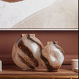 Elegant Orsina Glass Vase set with unique swirled patterns for stylish home decor