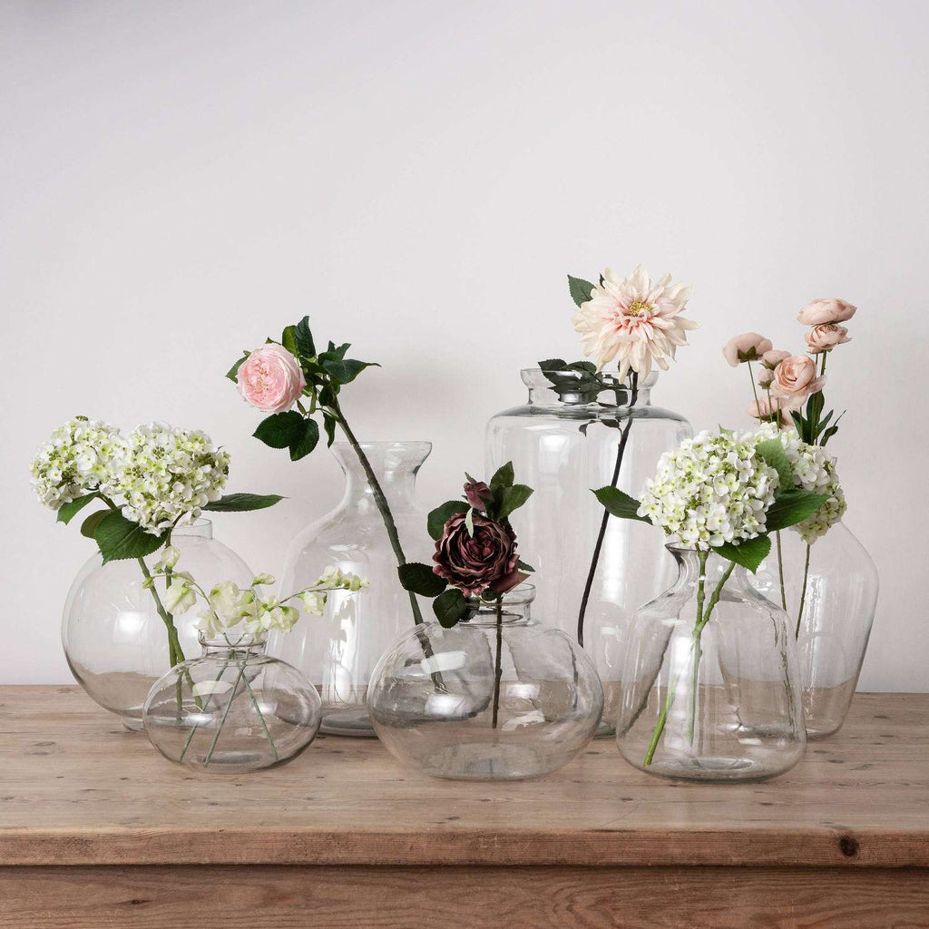 Shades 4 Seasons Stylish Clear Glass Vase Collection Shades 4 Seasons