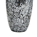 Stylish Glitter Vase with a cracked mirror effect, perfect for modern home decor