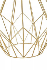 Orsina Gold Geometric Pendant Light with Modern Design for Stylish Home Decor
