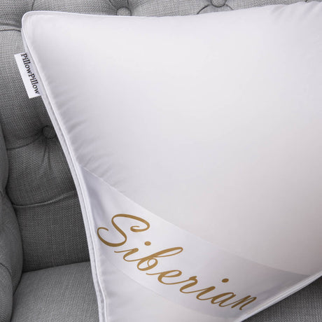 PillowPillow Siberian Goose Down Pillow for luxurious comfort and support