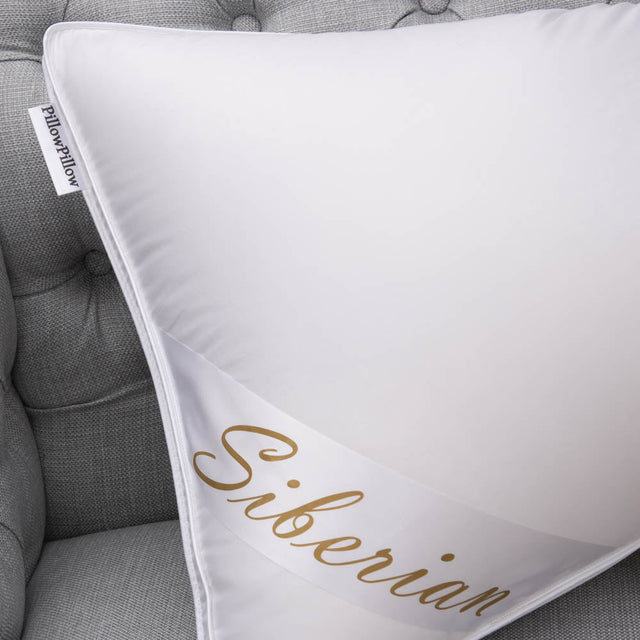 PillowPillow Siberian Goose Down Pillow for luxurious comfort and support