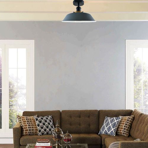 Modern Industrial Ceiling Light Fitting Flush Mount Light Metal Indoor Light LEDSone