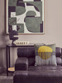 Bosie Ozella Green And White Cushion Orsina