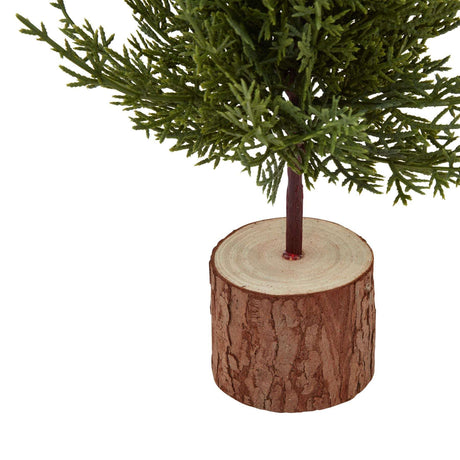 Shades 4 Seasons Small Green Fir Tree Decoration Shades 4 Seasons