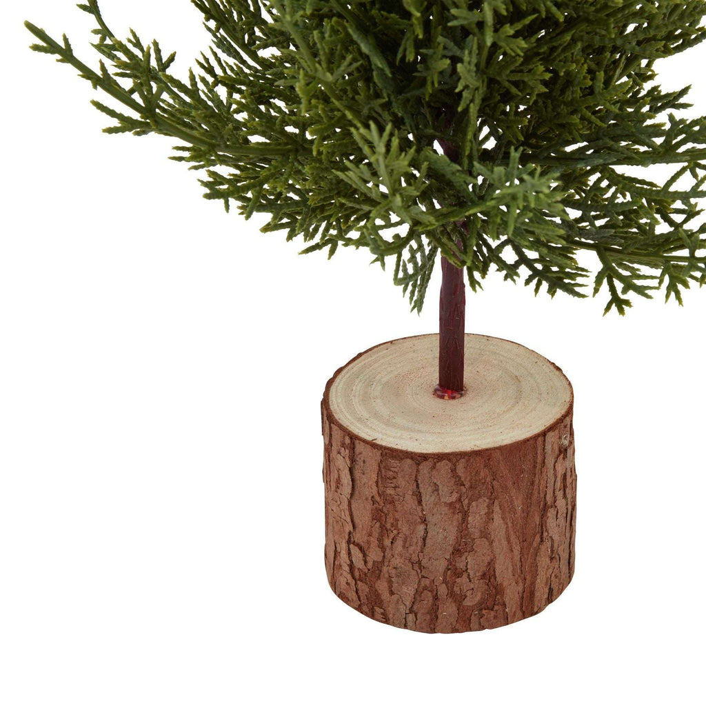 Shades 4 Seasons Small Green Fir Tree Decoration Shades 4 Seasons