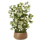 Shades 4 Seasons Green Hellebore Artificial Flower Arrangement GREEN PLASTIC Shades 4 Seasons