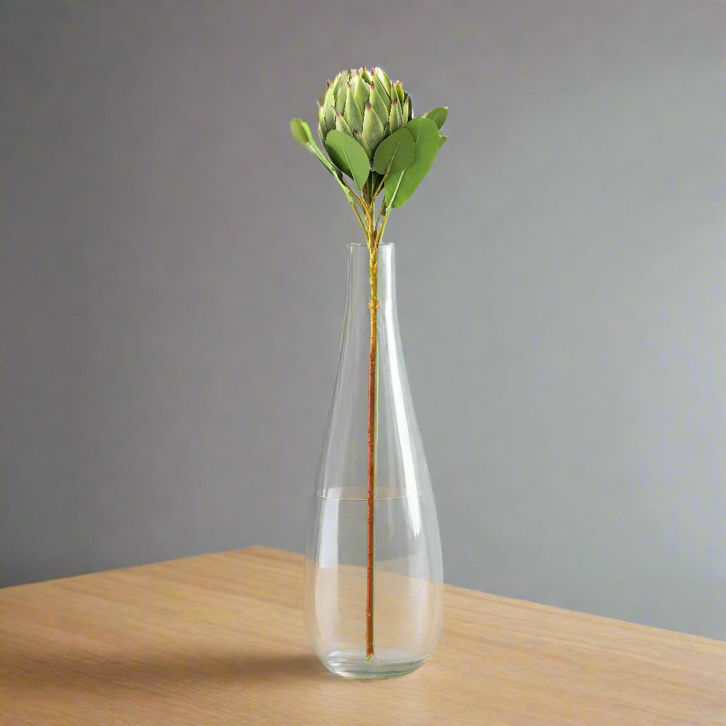 Shades 4 Seasons Green Protea Artificial Spring Stem GREEN PLASTIC Shades 4 Seasons