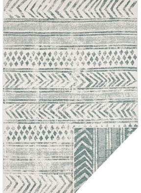 Stylish Green Rug featuring geometric patterns for contemporary home decor