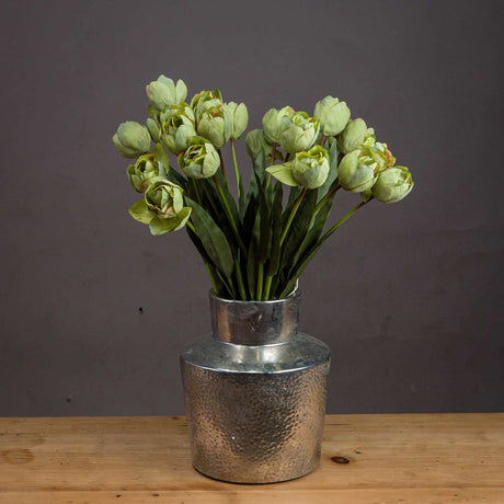 Shades 4 Seasons Green Tulip Single Stem Spring Flowers GREEN PLASTIC Shades 4 Seasons