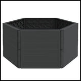 vidaXL Anthracite Garden Planters 2 pcs vidaXL