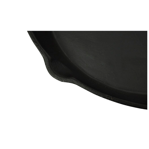 vidaXL Grill Fry Pan Cast Iron 30 cm Round vidaXL