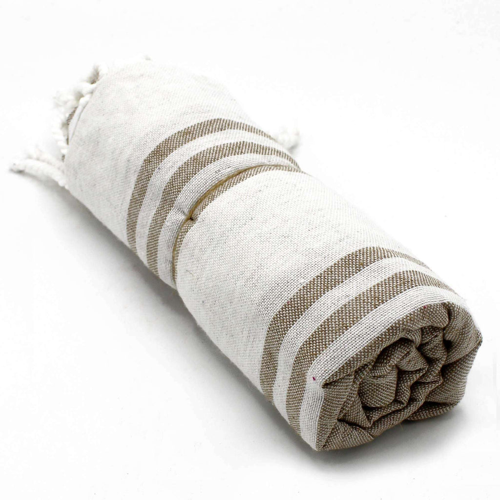 Hamman Spa Towel - Sand- 90x170cm Luxury Spa Towel AW Dropship UK