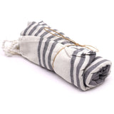 Hamman Spa Towel - Charcoal - 90x170cm AW Dropship UK