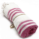 Hamman Spa Towel - Sunset Pink - 90x170cm AW Dropship UK