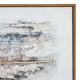 Elegant hand painted canvas artwork with textured designs and muted tones from Shades 4 Seasons