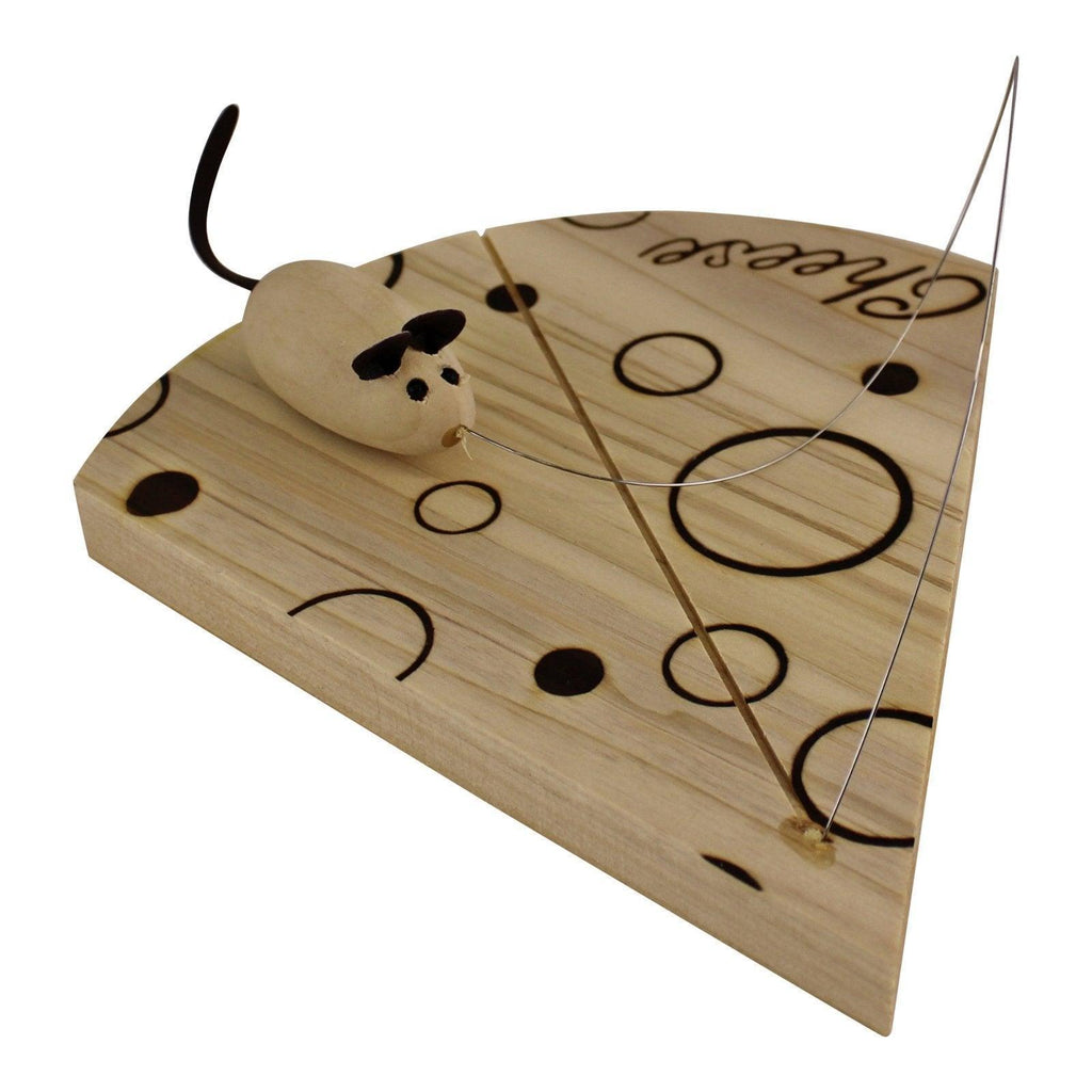 Handcrafted Cheese Board With Wire And Mouse Geko Products