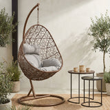 Orsina Hanging Chair with Cushions, Ideal for Relaxing in Conservatories and Outdoor Spaces