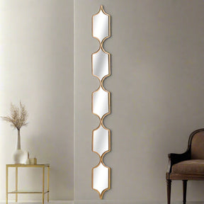 Square Decorative Hanging Collage Mirror In Gold GOLD METAL Shades 4 Seasons