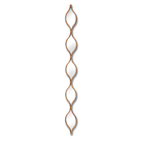 Shades 4 Seasons Hanging Gold Mirror Wall Decor GOLD GLASS Shades 4 Seasons