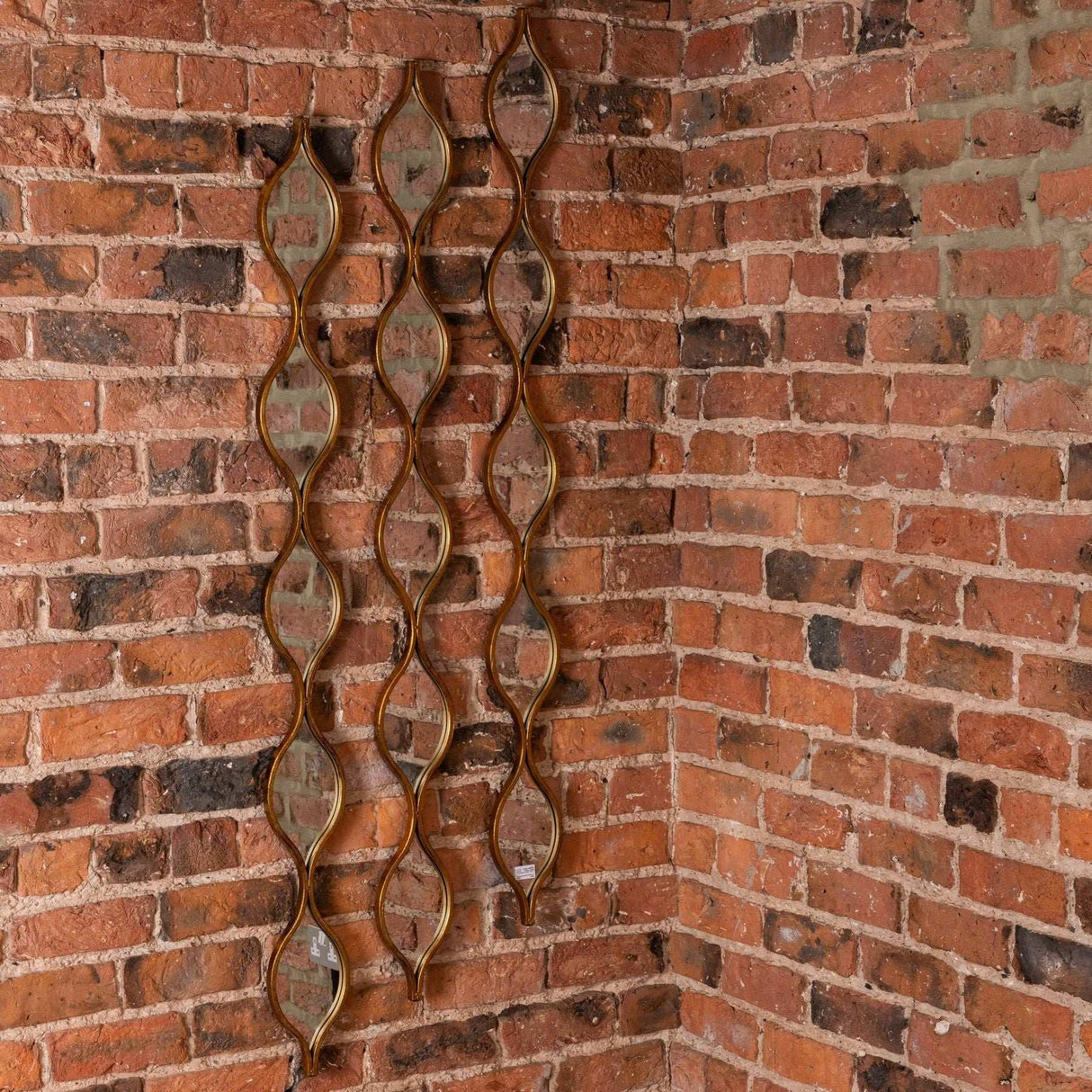 Shades 4 Seasons Hanging Gold Mirror Wall Decor Shades 4 Seasons