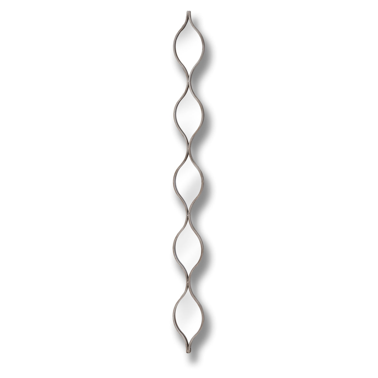 Shades 4 Seasons Hanging Silver Mirror Slim Wall Decor SILVER GLASS Shades 4 Seasons