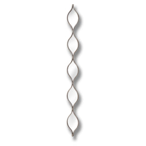 Shades 4 Seasons Hanging Silver Mirror Slim Wall Decor SILVER GLASS Shades 4 Seasons