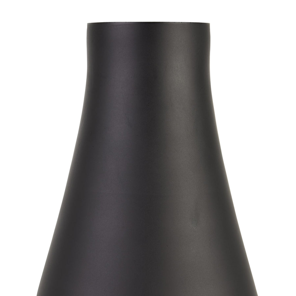 Shades 4 Seasons Tall Glass Vase in Matte Black Shades 4 Seasons