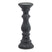 Shades 4 Seasons Column Candle Holder - Turned Wood Pillar GREY CERAMIC Shades 4 Seasons