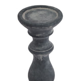 Shades 4 Seasons Column Candle Holder - Turned Wood Pillar Shades 4 Seasons