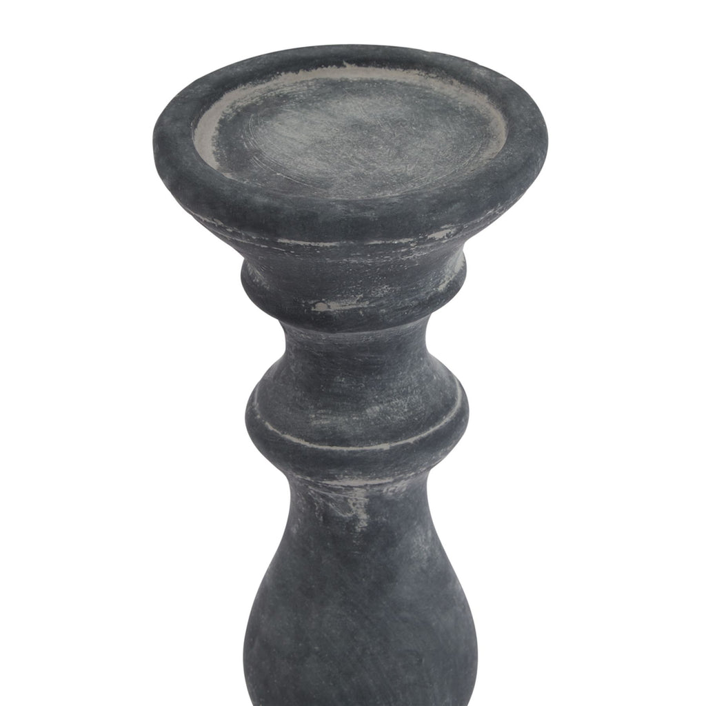 Shades 4 Seasons Column Candle Holder - Turned Wood Pillar Shades 4 Seasons